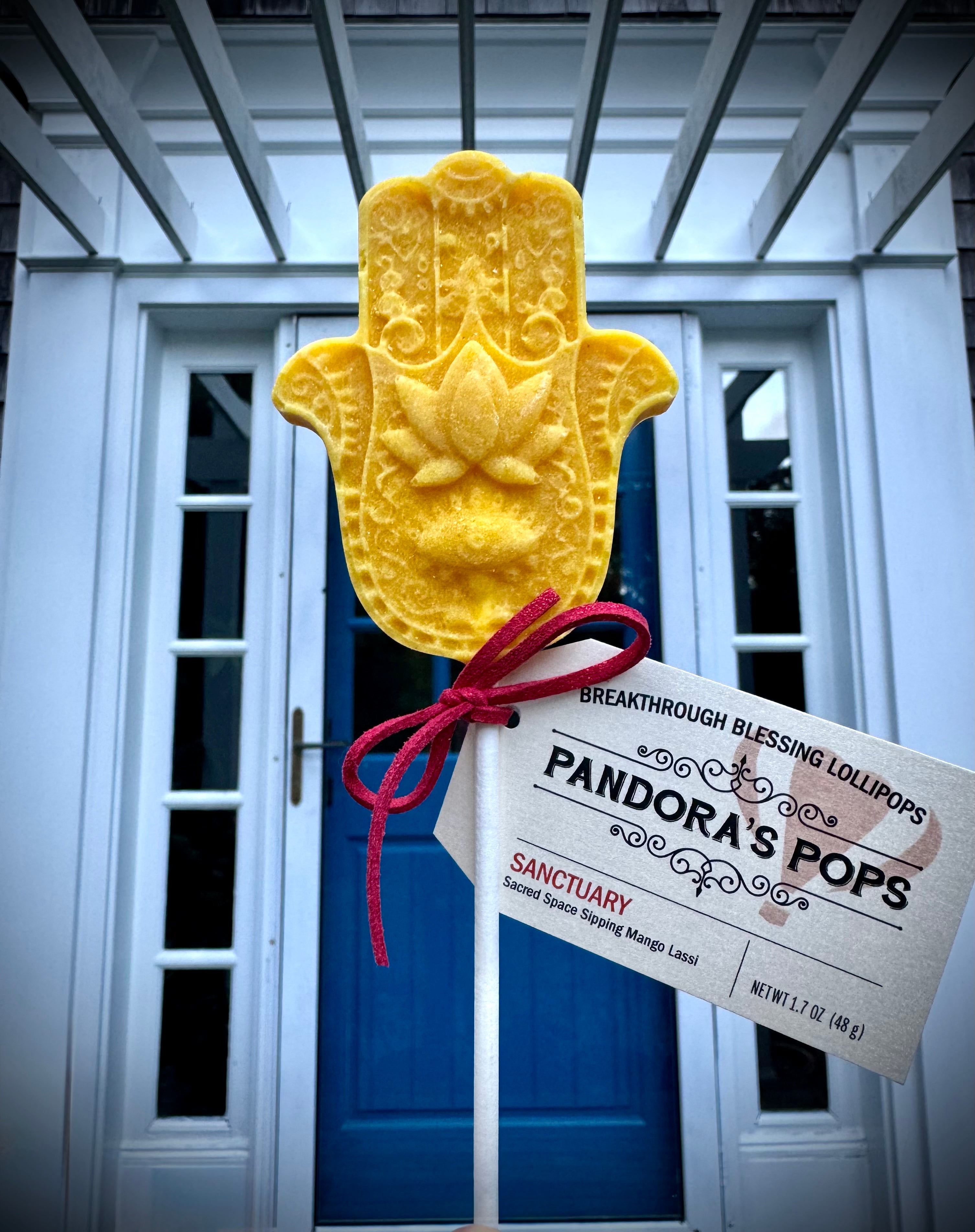 Sanctuary Hamsa Lollipop