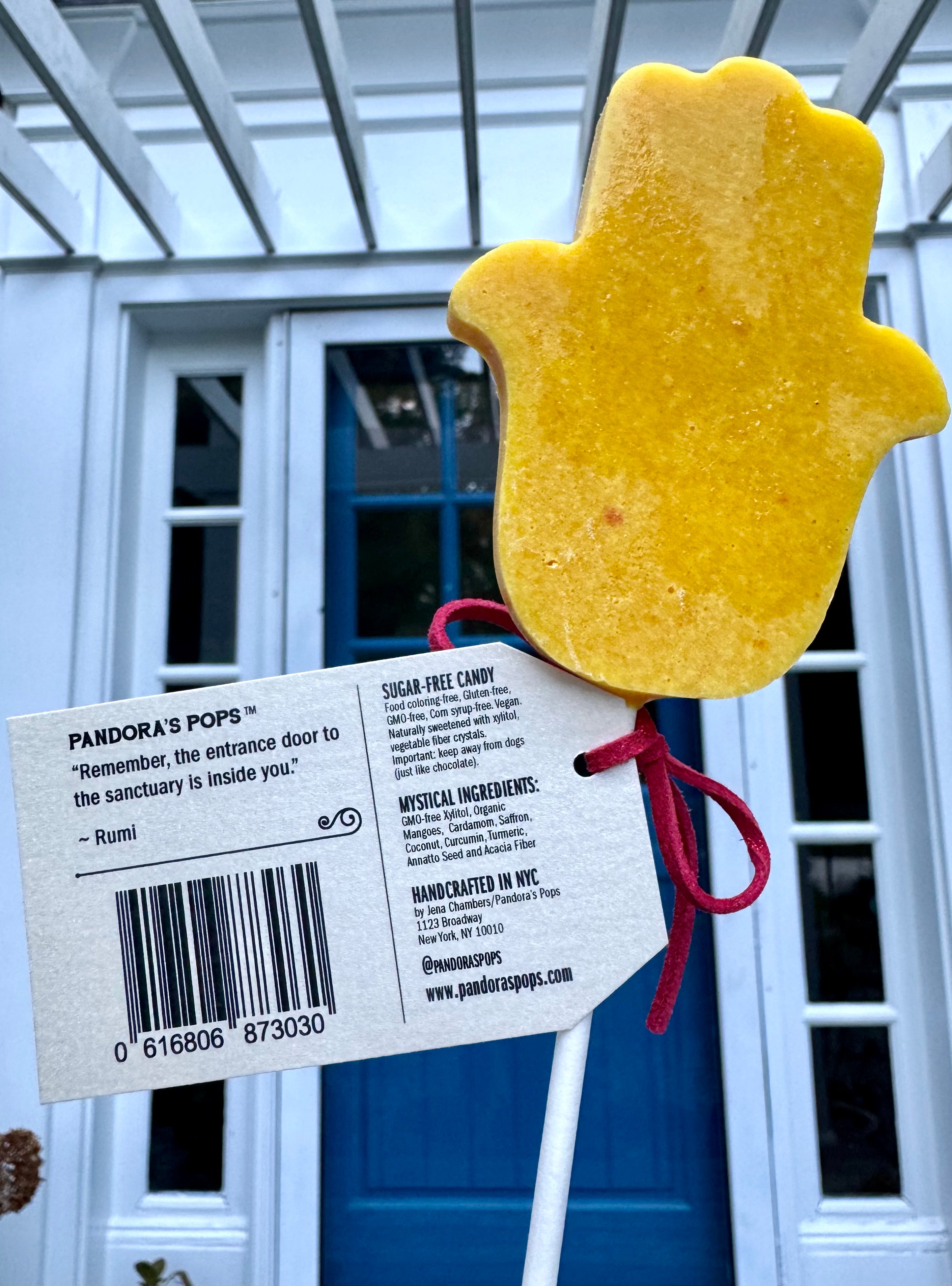 Sanctuary Hamsa Lollipop