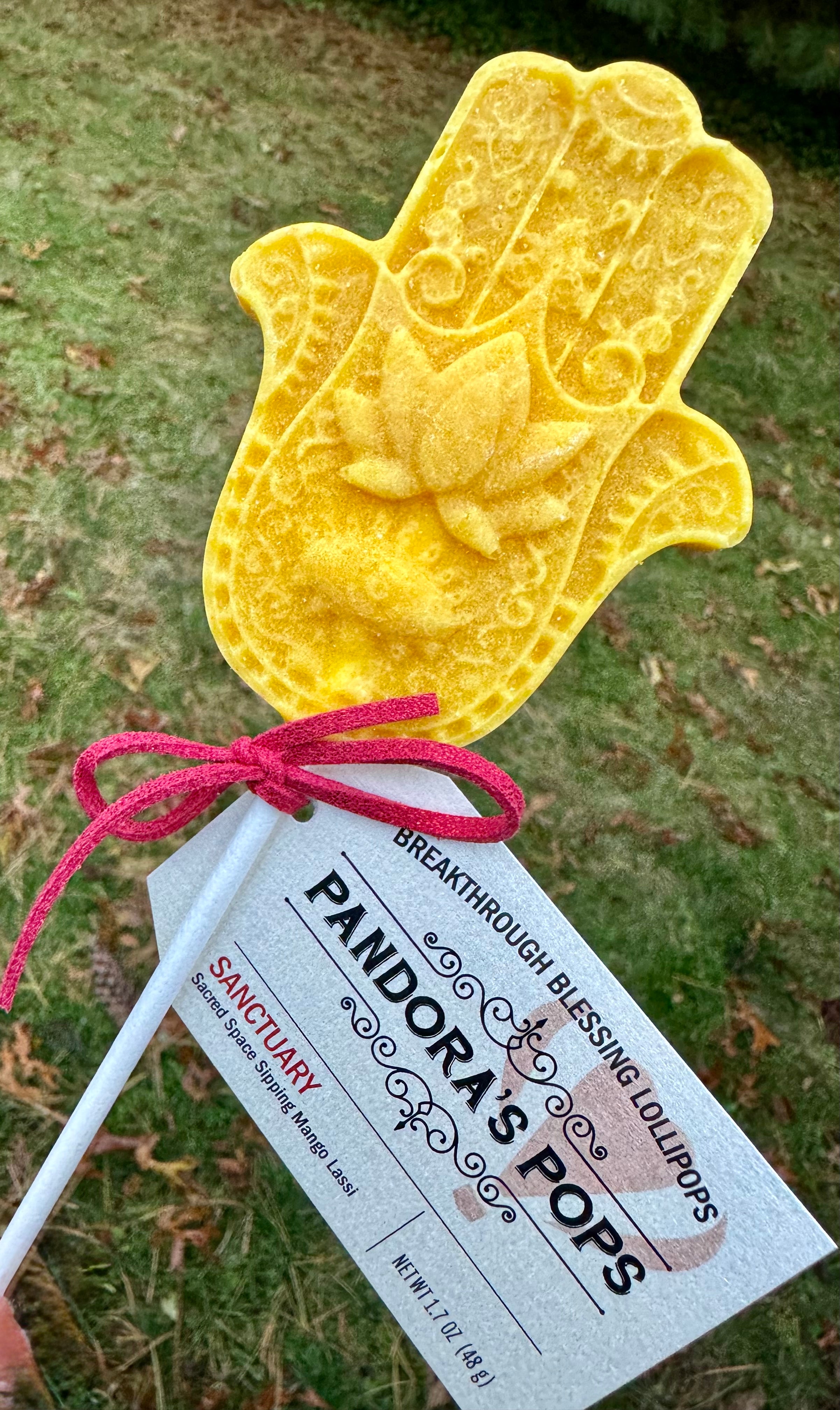 Sanctuary Hamsa Lollipop