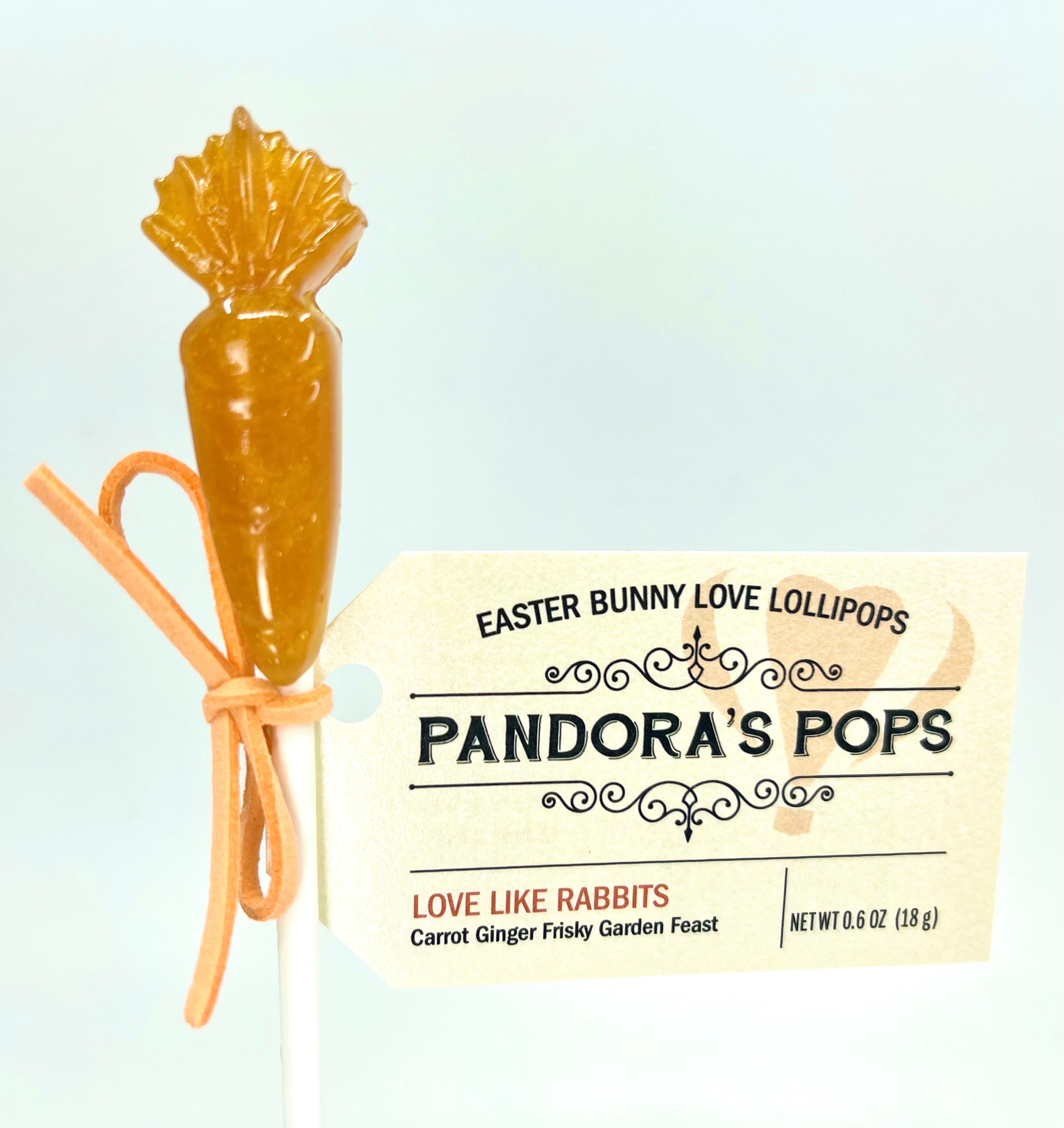 Love Like Rabbits Easter Lollipops