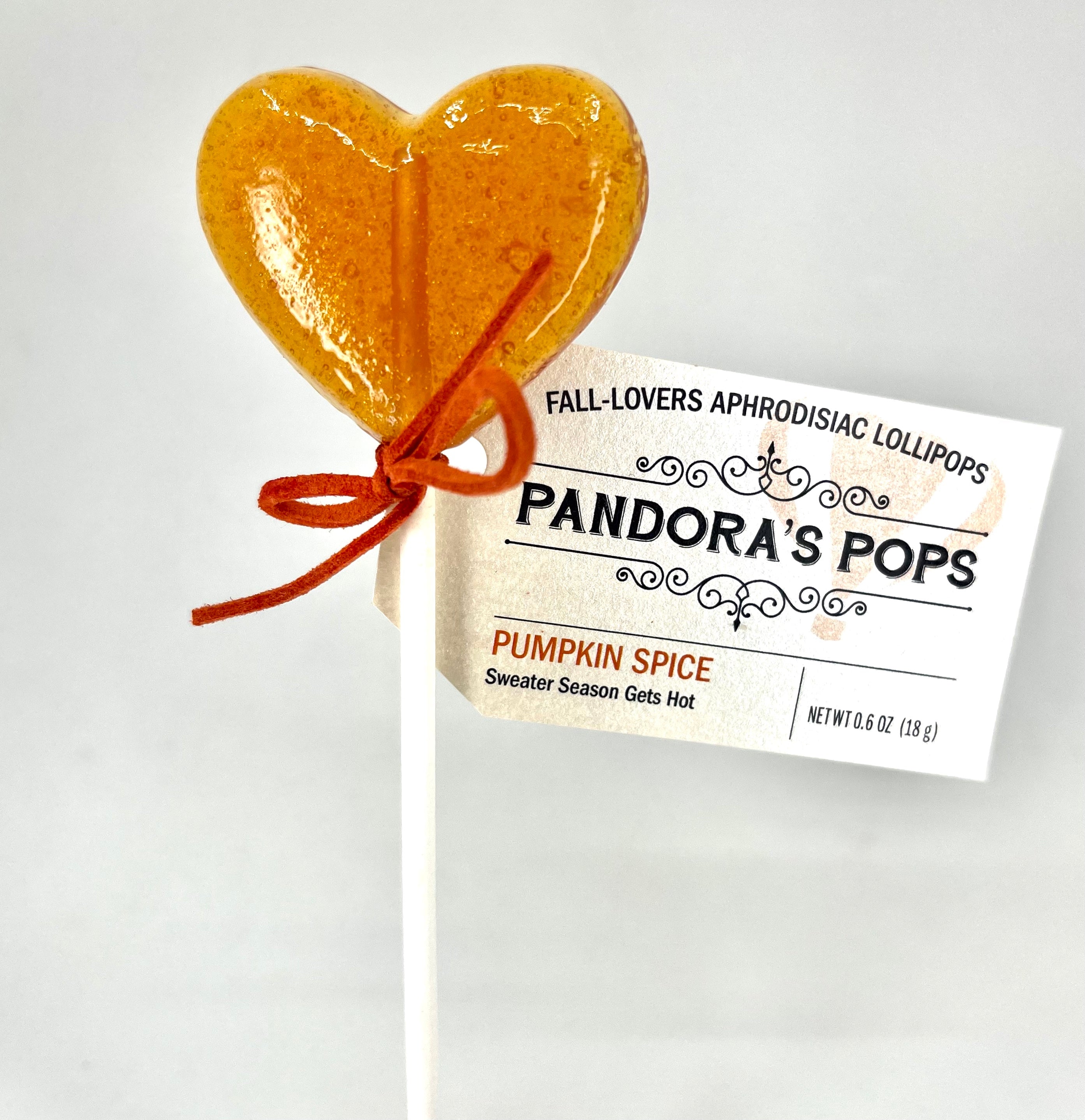 Pumpkin Spice Aphrodisiac Lollipops