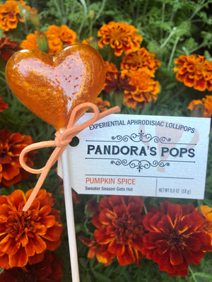 Pumpkin Spice Aphrodisiac Lollipops