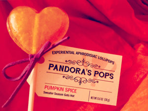 Pumpkin Spice Aphrodisiac Lollipops